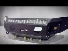 Isuzu D-MAX Çelik Boğa Çubuğu için Fit Nissan Navara için Fit İki Led Işıklı Ön Tampon Kamyon Parçası