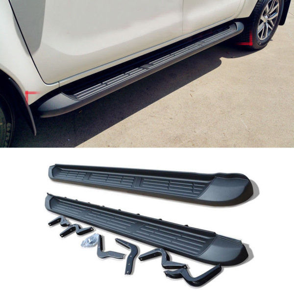 OEM Manufacturer Wholesale 4x4 Aluminum Side Step Running Board For Toyota Hilux Revo With Brackets