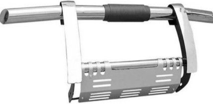 Yeni Easy Car Ön paslanmaz çelik ön tampon Led lambaları ile Bull Bar toyota Hilux Vigo Revo Rocco Nissan NP300 Navara Isuzu Mitsubishi Volkswagen Ford F150 Raptor Ranger