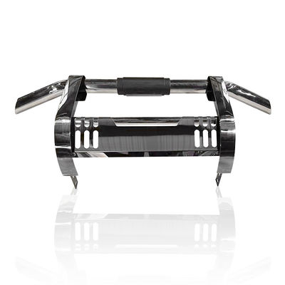 Yeni Easy Car Ön paslanmaz çelik ön tampon Led lambaları ile Bull Bar toyota Hilux Vigo Revo Rocco Nissan NP300 Navara Isuzu Mitsubishi Volkswagen Ford F150 Raptor Ranger