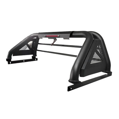 HILUX REVO için düzene ayarlanabilir tüplü toz kaplı çelik kamyon yuvarlak çubuğu