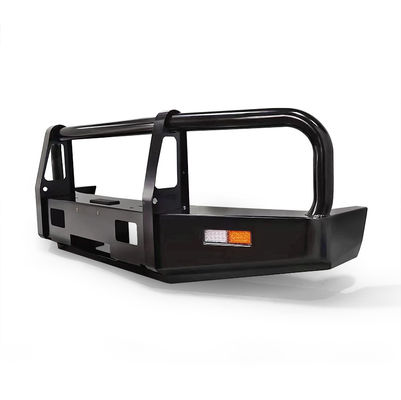 Off Road 4x4 Aksesuarları Siyah Çelik Ön Tampon Bull Bar Toyota LC76 için