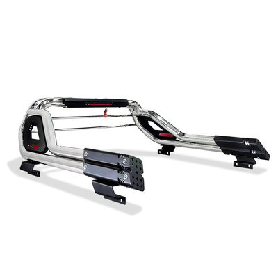 Tozla kaplanmış HILUX Truck Roll Bar For Hammer Gantry With Top Cover