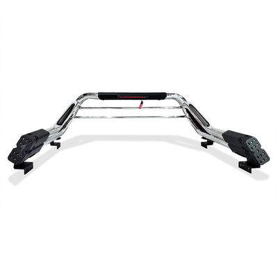 Tozla kaplanmış HILUX Truck Roll Bar For Hammer Gantry With Top Cover