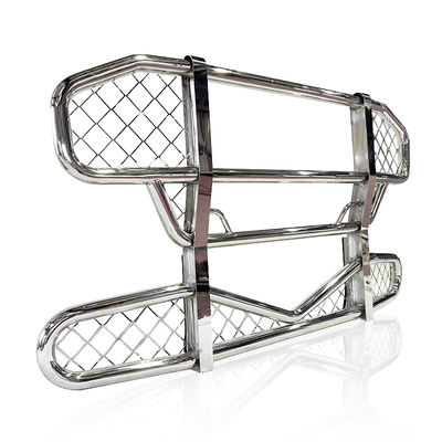 304 paslanmaz çelik büyük kamyon gövde parçaları ön tampon Scania Volvo için yarı kamyon geyik koruyucu