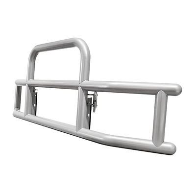 Ağır Kamyon Dondurulmuş Gümüş Çelik Yarım Kamyon Cascadia For Volvo Peterbilt için Geyik Muhafızı