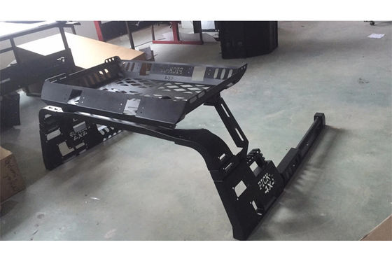 Bagaj ile Siyah Çelik Anti Pas Kamyon Roll Bar Toyota Hilux Vigo Revo