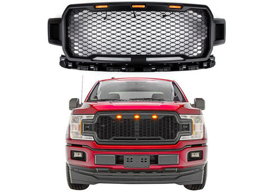 Ford F150 için LED'li 4x4 ABS Plastik Pikap Ön Izgara DO-GR-F150A