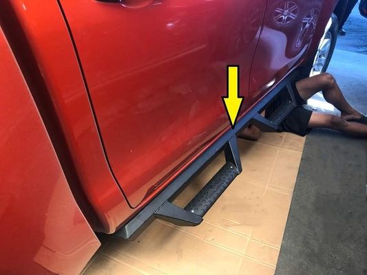OEM Üretici Toptan Metal Özel Koşu Panoları, Hilux LC NP300 Isuzu Triton için Kamyon Basamak Çubukları