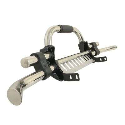 Hilux için 201 Paslanmaz Çelik Kamyon Roll Bar 100% Fitment Gümüş Renk