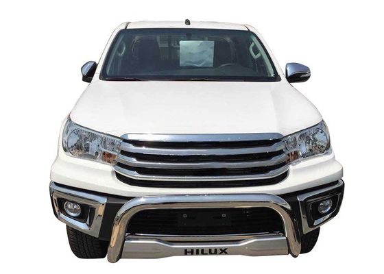 201 Paslanmaz Çelik Özel Bull Barlar 4X4, Toyota Hilux Revo Için Ön Boğa Bar