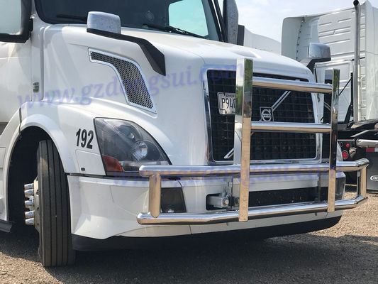 Amerikan Yarı Büyük Kamyon Ağır Buty Vücut Parçaları için OEM Üretici Toptan 304 S / S Kamyon Geyik Koruma Tampon