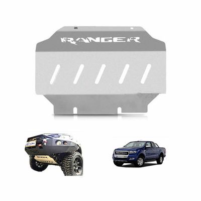 Ford Ranger T7 4WD Wildtrack için 3mm Çelik Ön Motor Koruma Kızak Plakası