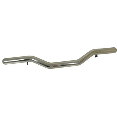 Off Road Paslanmaz Çelik Arka Tampon Koruyucu Siyah / Simli Yüzey