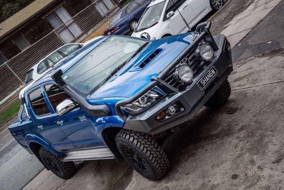 Navara Volkswagen Amarok Isuzu D-MAX / Ford Ranger için Çelik Kamyon Bull Bar