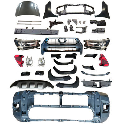 OEM Üretici Toptan Satış Toyota Hilux Rocco 2021 Facelift Bodykit Ön Tampon Izgarası