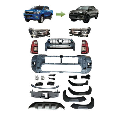 Toyota Hilux Revo için Abs Plastik 4x4 Araç Gövde Kiti Ön Tampon