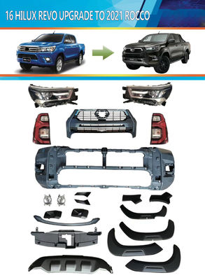 OEM Üretici Toptan Nudge Bar Araba Işık ABS Plastik Facelift Vücut Kiti Toyota Hilux Revo Rocco 2021 için