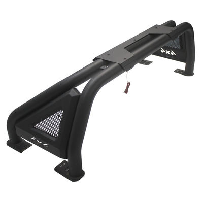 Toz Boya Toyota Hilux Roll Bar Mat Yüzey Çelik, Fren LED Işıklı