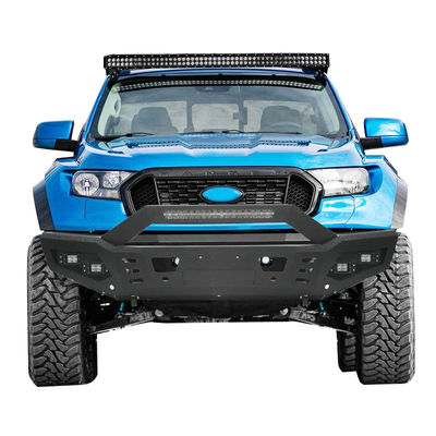 Ford Ranger T7 T8 Wildtrak için Toz Boya Cilalı 4x4 Çelik Ön Kamyon Bull Bar