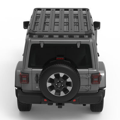 Özel Alüminyum Alaşım Çatı Taşıyıcısı Sepeti Jeep Wrangler Fj Toyota Hiace için