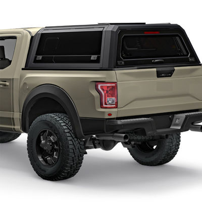 Siyah Çelik Oto Araba Kamyon Tonneau Ford Ranger Toyota Hilux Kapakları