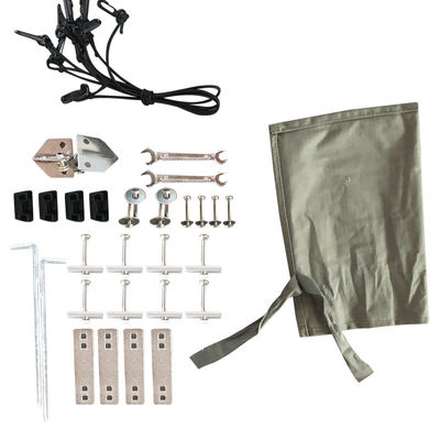 Su geçirmez 4x4 4 kişilik Alüminyum Kamp Arabası Yumuşak Kabuk Çatı Çadırı