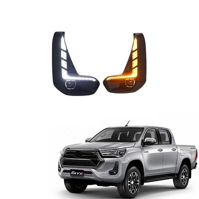 Toyota Hilux Revo 2021 için Led Gündüz Sürüş Farları Sis Lambası