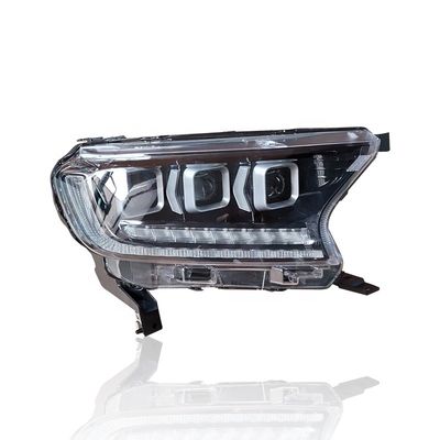4X4 Pick up Araba Oto Aksesuarları 3 ADET Araba Parlaklık Ford RANGER T7 T8 2015-2021 için LED Kafa Işıkları