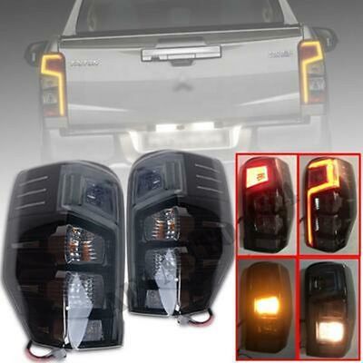 Mitsubishi Triton L200 2019 2020 2021 için ABS Tam LED Arka Lambalar