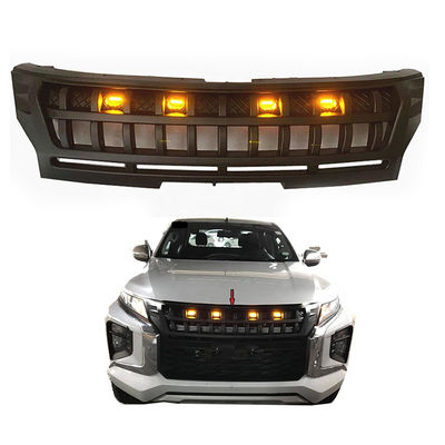 4x4 Pick up ABS Plastik Malzeme Hafif Araba Aksesuarları Ile Mitsubishi Triton L200 için Ön Izgara 2019 2020 2021