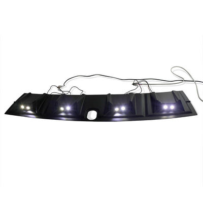 4x4 Led Işıklı Araba Aksesuarları Mat Siyah Üst Kapak Ön Araba Çatı Spoiler