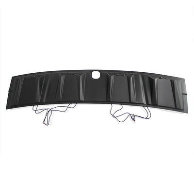 4x4 Led Işıklı Araba Aksesuarları Mat Siyah Üst Kapak Ön Araba Çatı Spoiler