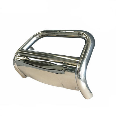 3 inç 4x4 Truck Bull Bar U Tipi Paslanmaz Çelik Izgara Koruması, Kızak Plakalı Boğa Barı