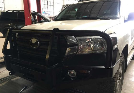 4x4 Aksesuarları Pickup Kamyon Çelik Güç Kaplama Ön Tampon Boğa Barı Toyota Hilux LC79 İçin