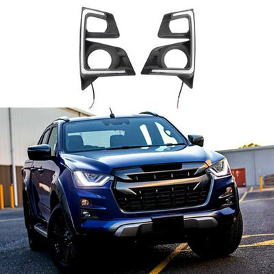 Isuzu Dmax 2021 için ISO9001 Sarı Ve Beyaz Araba Sürüş Işığı
