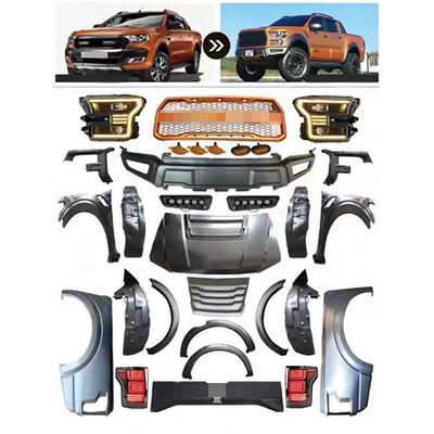 Ford Ranger T7 T8 için OEM Üretici Toptan Araç Gövde Kiti F150 Raptor'a Yükseltme