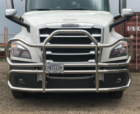 Dongsui Fabrikası Yüksek kaliteli Yeni stil Kuzey Amerika Yarım Kamyon Bumper Geyik Korumaları Kargo Uçağı Cascadia For Volvo Uluslararası Prostar Kenworth Peterbilt Mack Pinnacle